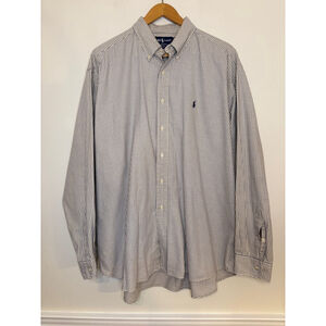 Ralph Lauren Blake Button Down Shirt XXL Big and Tall